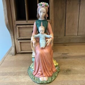 Lazlo Ispanky Limited Edition “Eternal Light” Mother Child 258/500 Signed